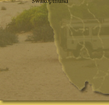 Landkarte Namibia | Drachenfliegen + Gleitschirmfliegen in Namibia